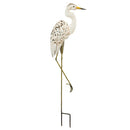 Regal Solar Bird Stake - Egret