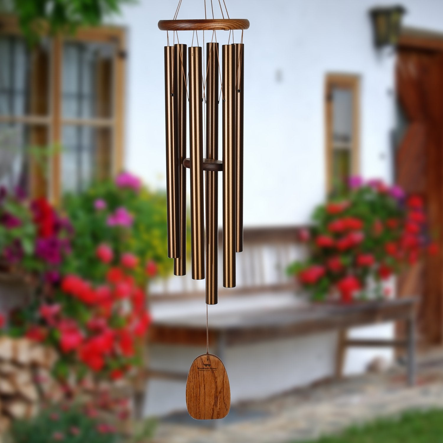 Woodstock Chimes Amazing Grace Chime Bronze-(Small, Medium or Large)